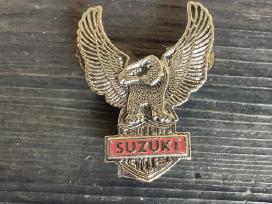 Ženkliukas motociklininkų _suzuki_erelis_vintažas