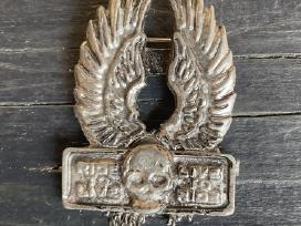 Ženkliukas_motociklininkų_harley Davidson_vintažas