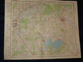 Žemėlapiai soviet genštabo 1:50 000 kariniai