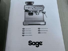 Sage Barista Express bes/ses875 instrukcija