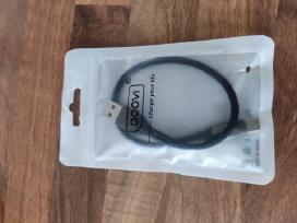 Qoovi Usb-c to Usb-a kabelis 15cm