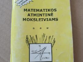 Matematikos atmintinė moksleiviams