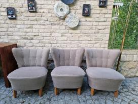 Vintažiniai mid century coctail st.foteliai