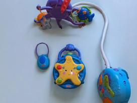 Fisher Price muzikinė aštuonkojo karuselė su pried