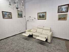 Odiniai baldai-sofos-foteliai-kampai