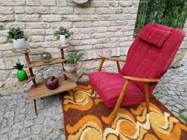 Vintažinis mid century skandinaviškas fotelis