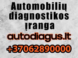 Automobilių diagnostinė įranga, prekyba, diegimas