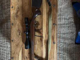 Cz 550 graižtvinis šautuvas su optika Burris fourx