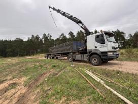 Vilkikas su kranu fura su kranu manipuliatorius