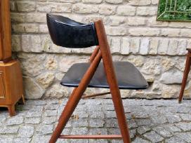 Vintažinė mid century tikmedžio kėdė