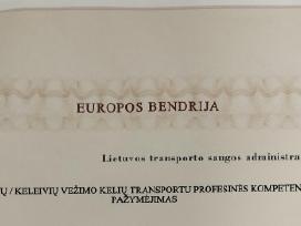 Keleivių, krovinių transporto vadybininkas