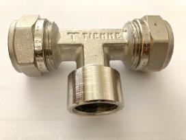 Kompresiniai trišakiai 20x1/2x20mm