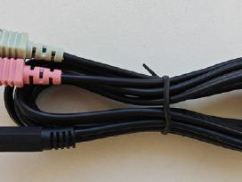 Aux 4 Pin to 2x Aux 3 Pin kabelis
