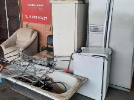 Nemokamas vonių ,metalo,buitinės išvežimas