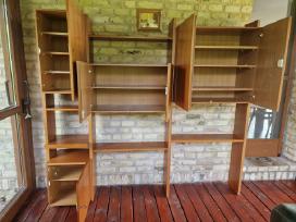 Vintažinė mid century modulinė lentynų sistema