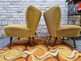 Vintažiniai mid century coctail st.foteliai