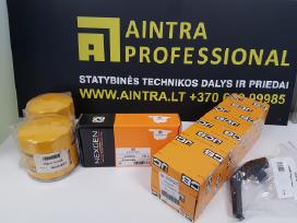 JCB statybinės technikos dalys