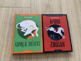 Knygų komplektas Karo Žirgas ir Gimęs Bėgti