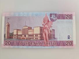 2001 m. 20 litų banknotas