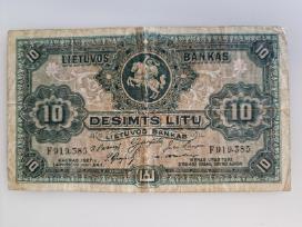 10 litų banknotas, 1927 m.