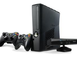 Xbox 360 slim500gb + kinect + 100 žaidimų Akcija!