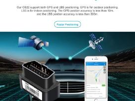 Mažas mikrofonas su GPS funkcija į Obd jungtį