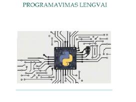 Lietuviška el. knyga. Programavimas Python kalba