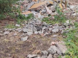 Darbininkai, prie griovimo darbu