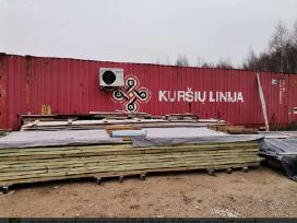 Apsildytas Jurinis konteineris