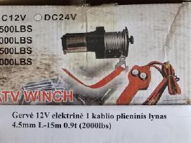 Elektrinė gervė 12v 24v Elektrines gerves libiotke