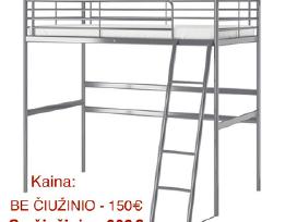 Ikea aukštos lovos rėmas