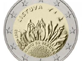 Nauja 2023 m. 2 eur. Lietuvos moneta.