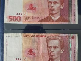 500 lt. 2vnt.-380 eur.