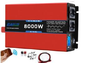 Įtampos keitiklis– inverteris 12-220v 8000w pultel