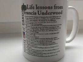 Puodelis "House of Cards" Francis Underwood