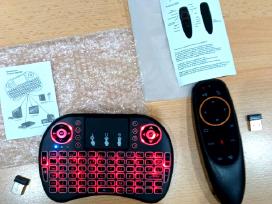Mini klaviatūra ir Air Mouse G10s pultas