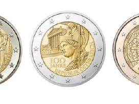 Austrijos proginės 2 eurų monetos (Unc)