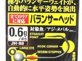 Kabliukai Owner Jh-88 black 0.6g.