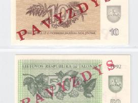 Lietuva 8 talonai 1992 1983 Pavyzdys Unc