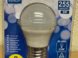 LED lempa, 3w, E27 ,G45, 230v, 3000k, 255 lm,