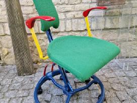 Vintažinė Mid Century autorinė darbo kėdė