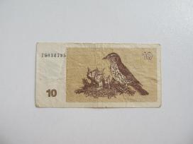 10 talonų , Lietuva , 1992