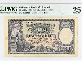 1928 100 litų Pmg25