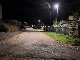 Gatvių apšvietimo stulpai,vaizdo kameroms Akcija