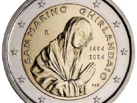 2 eurų San Marino Unc proginės monetos