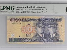 1997 10 litų serija Aad, Unc, Pmg67