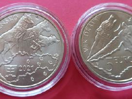 Slovakija 2021m 5 € Vilkas Unc