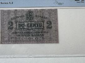 Lietuvos banko 2 cnt. banknotas
