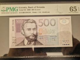 2000m. 500 krooni pmg 65