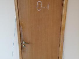 Parduodamos naud. vidaus lauko durys ir langai